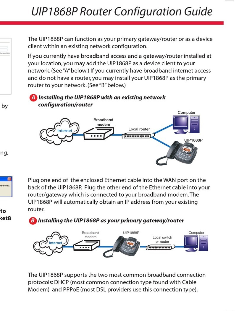 Uniden UIP1868P User manual