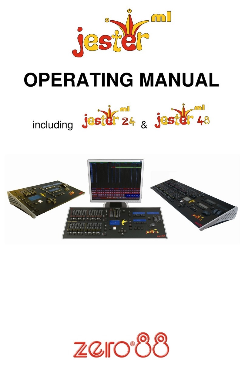 Zero88 JesterML operating manual