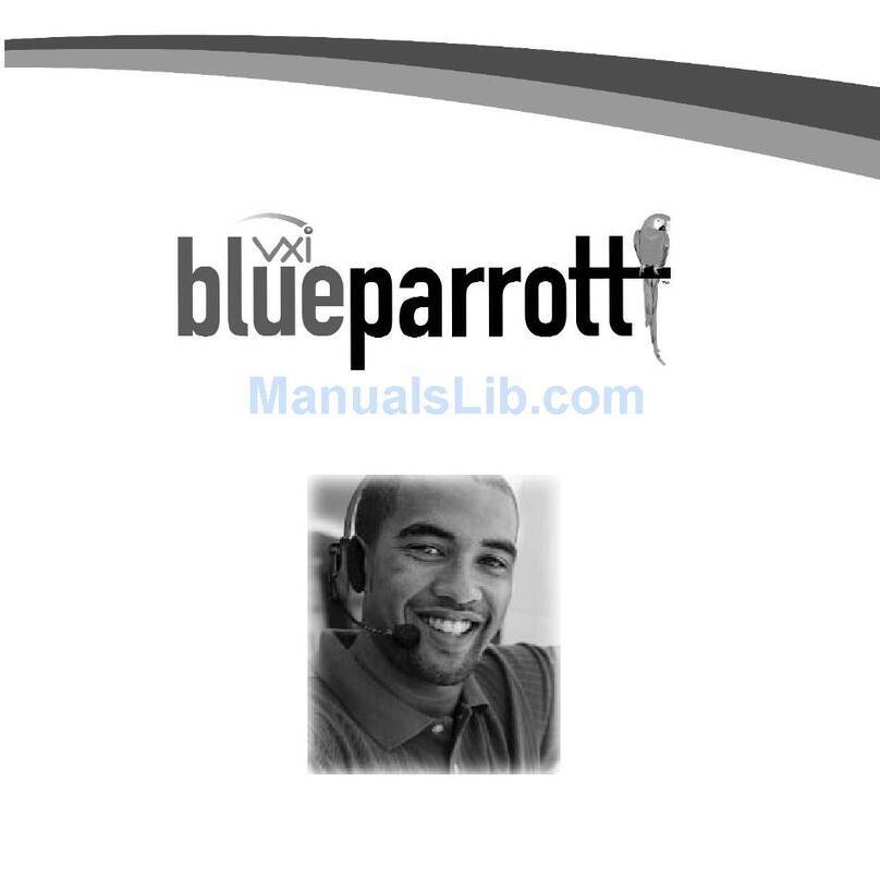 VXI Blueparrot B200 User manual