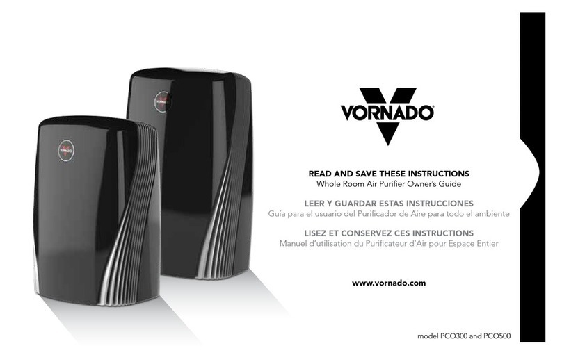 Vornado PCO300 User manual