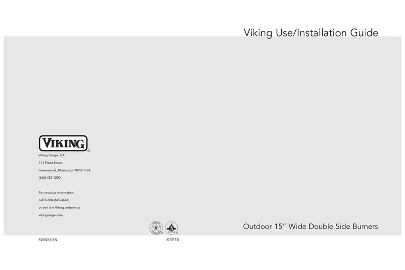Viking F20921B Use & installation guide
