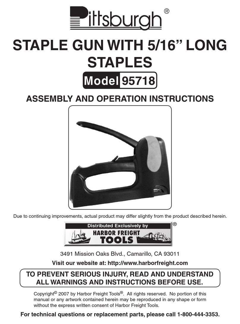 Pittsburgh 95718 Parts list manual