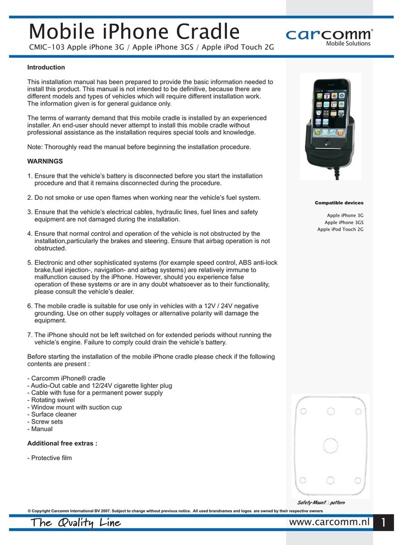 Carcomm CMIC-103 User manual