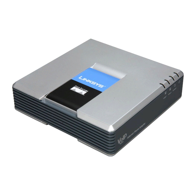 Linksys PAP2-T User manual
