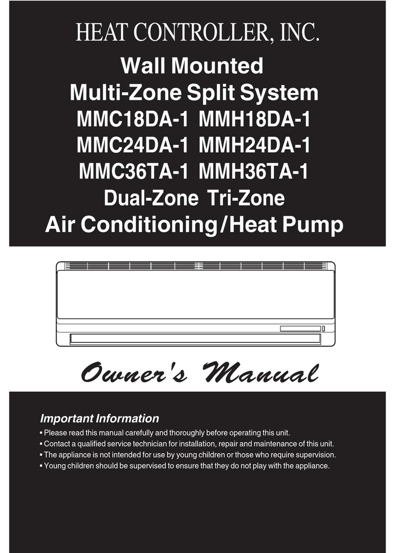 Heat Controller MMC18DA-1 User manual
