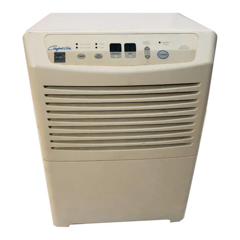 Heat Controller Comfort-Aire BHD-301-C User manual Heat Controller Comfort-Aire BHD-301-C User manual