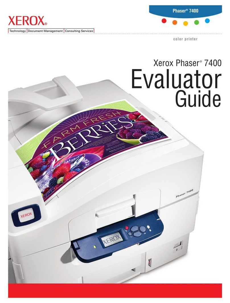 Xerox Phaser 7400 User manual