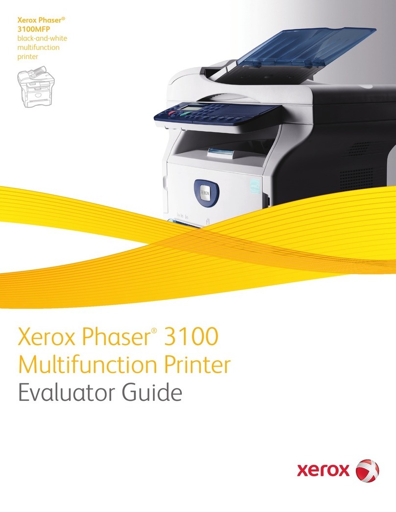 Xerox Phaser 3100MFP User manual