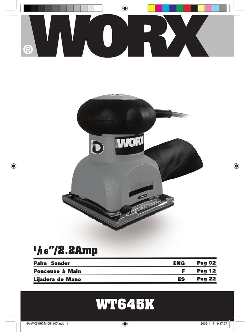 Worx WT645K User manual