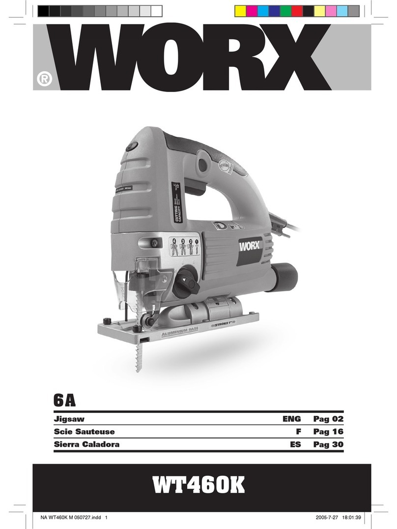 Worx WT460K User manual