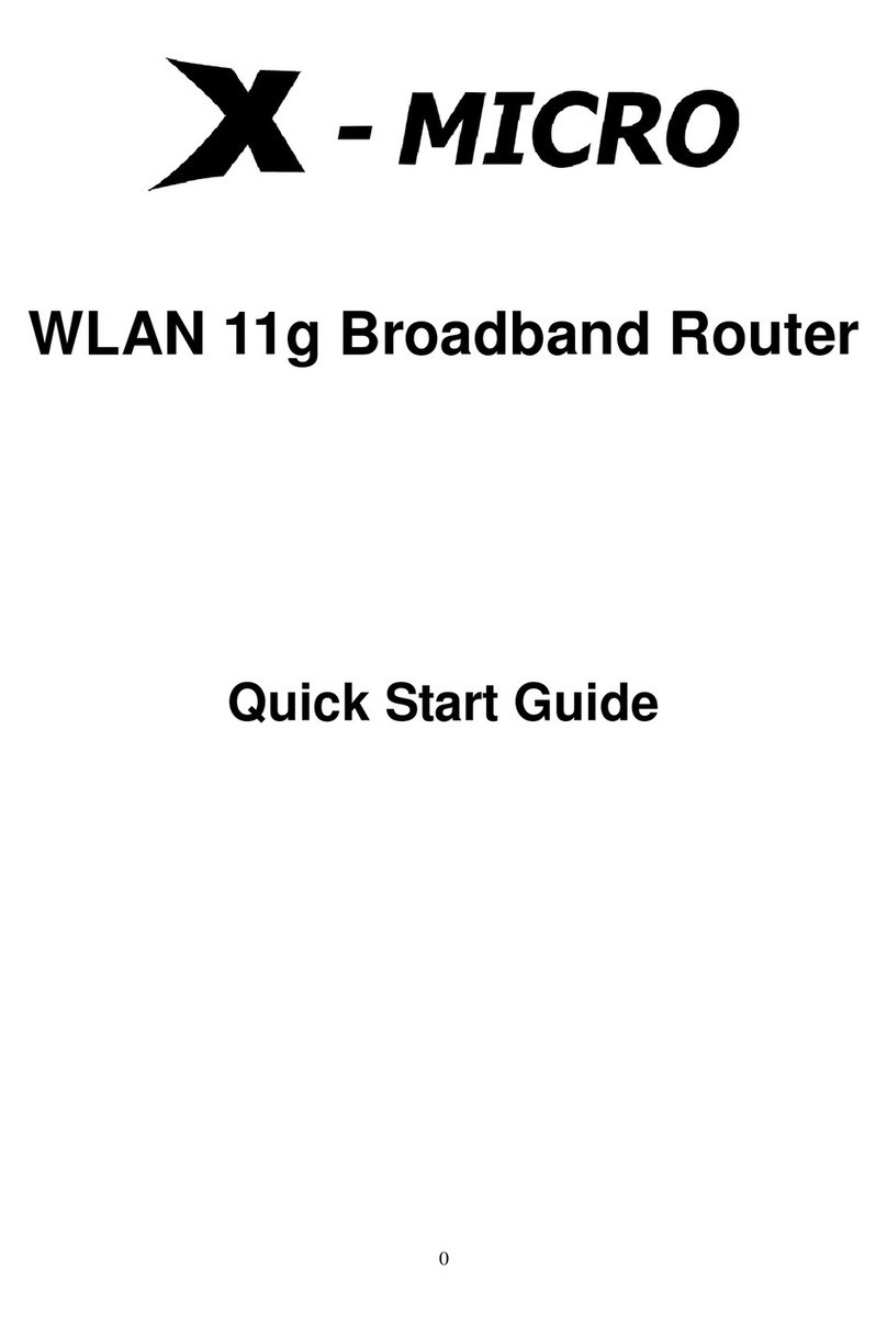 X-Micro WLAN 11g quick start guide