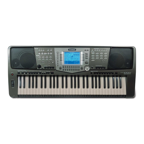 Yamaha PortaTone PSR-1000 Quick steps