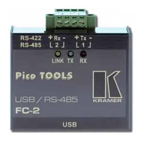 Kramer FC-2 User manual