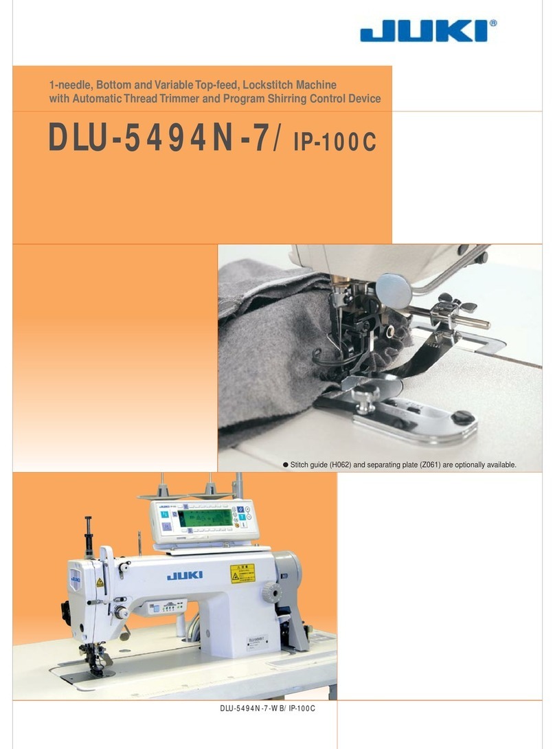 JUKI DLU-5494N-7 User manual