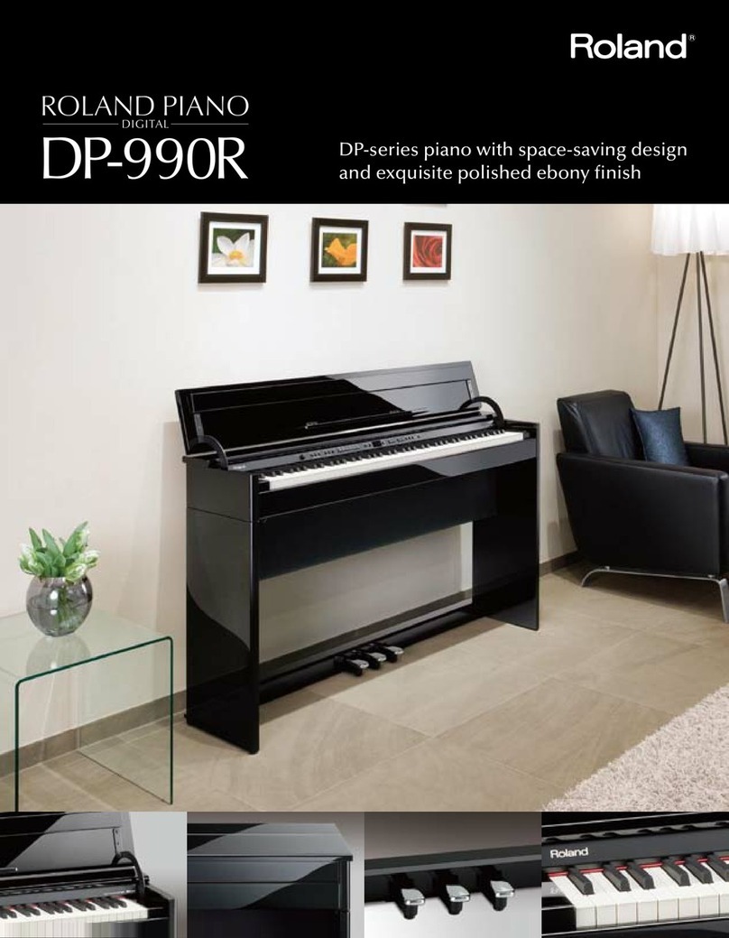 Roland DP-990R User manual