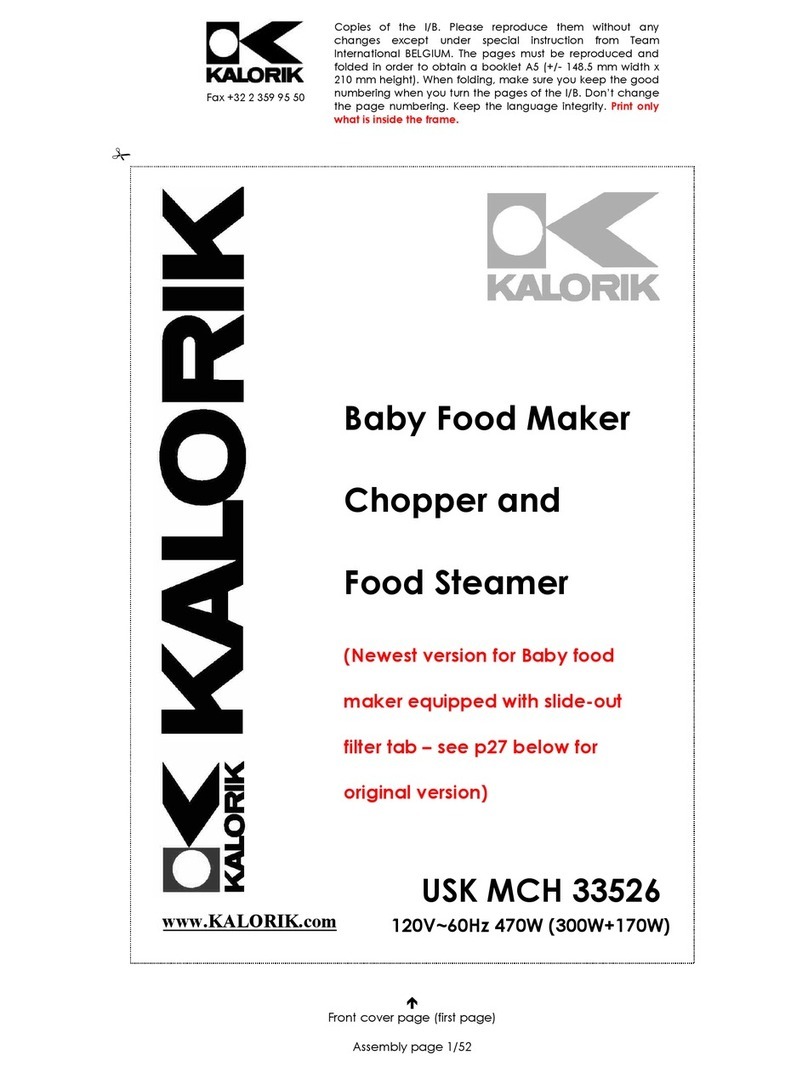 Kalorik USK MCH 33526 user guide