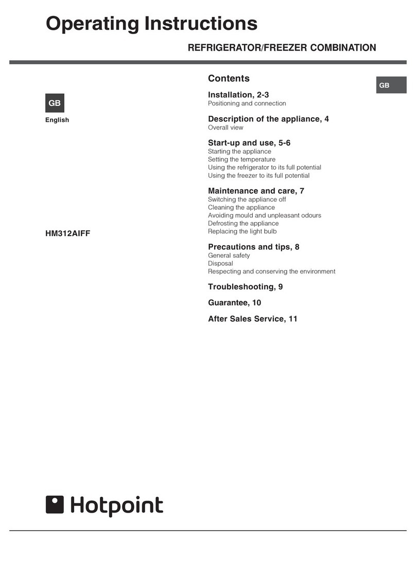 Hotpoint HM312AIFF User manual