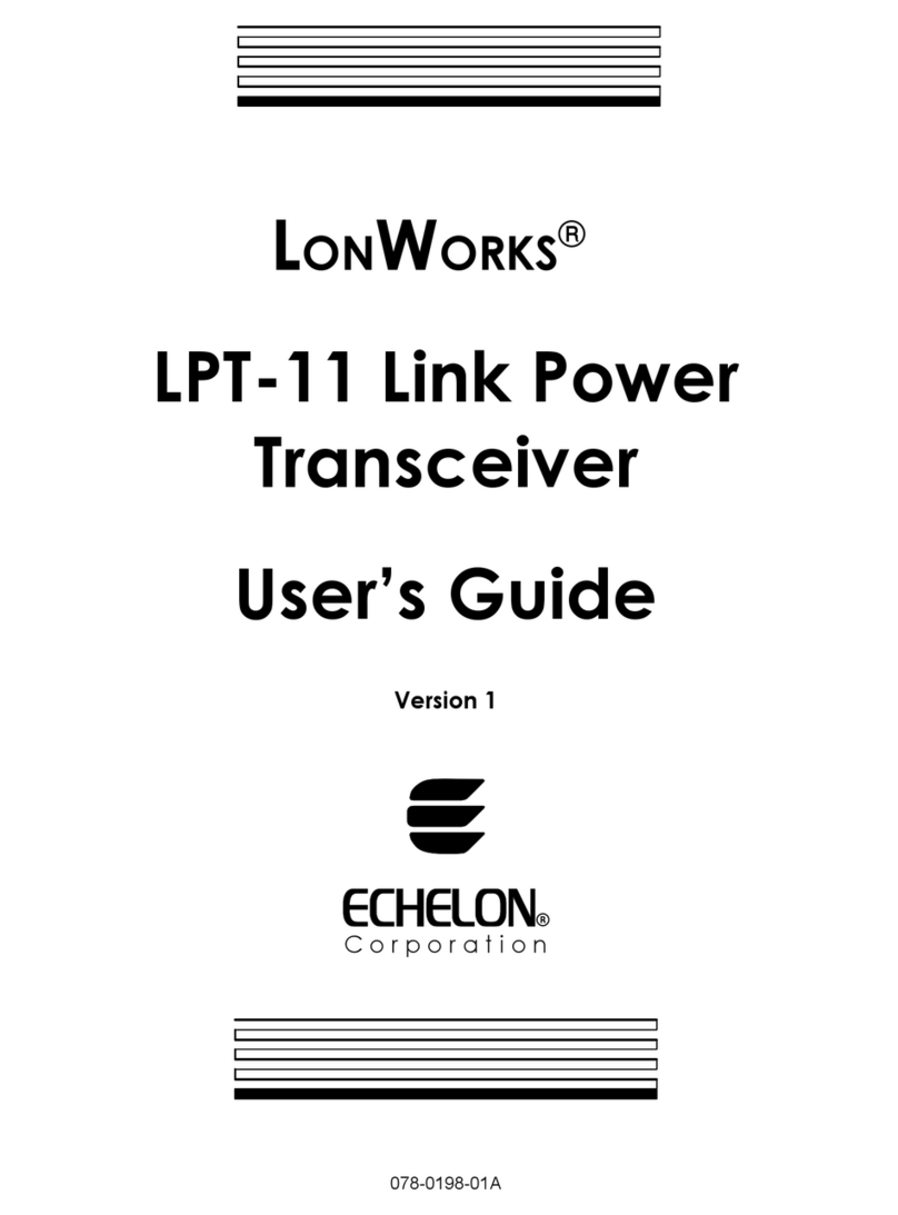 Echelon LonWorks LPT-11 user guide