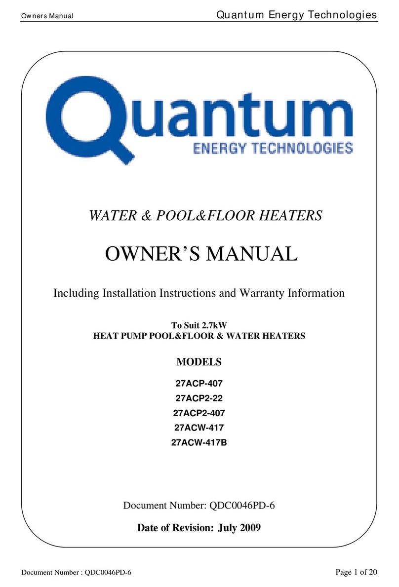 Quantum 27ACP-407 owner's manual