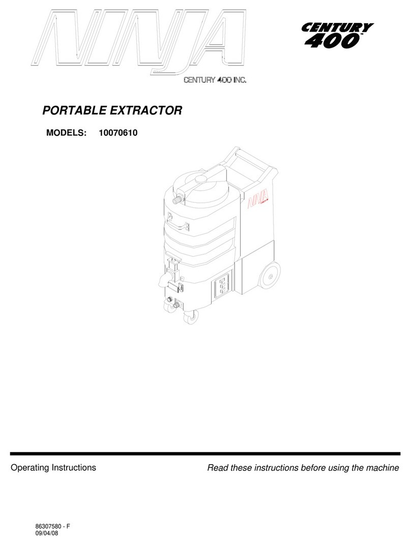 Century 400 Ninja 10070610 operating instructions