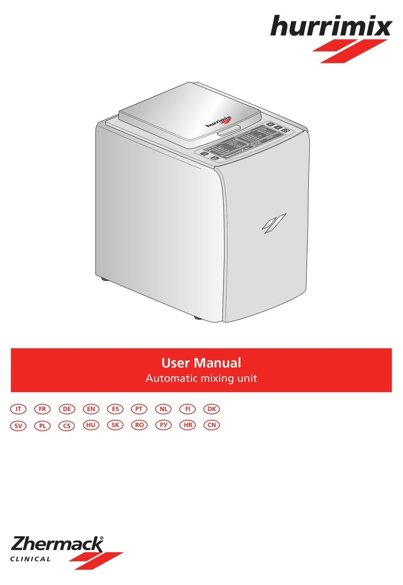 Zhermack Hurrimix user manual