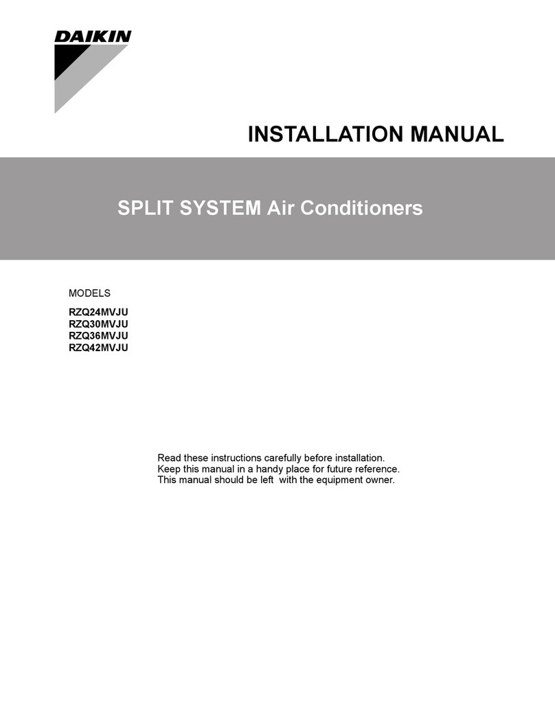 Daikin RZQ24MVJU User manual