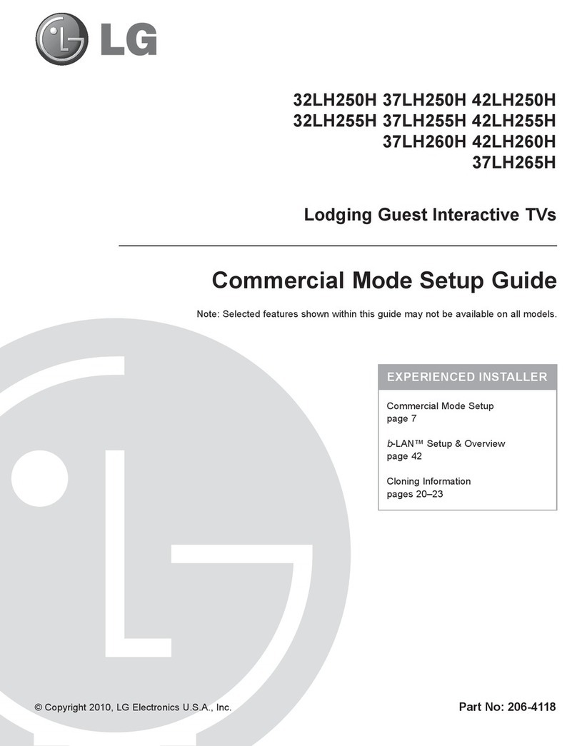 LG 32LH250H User manual