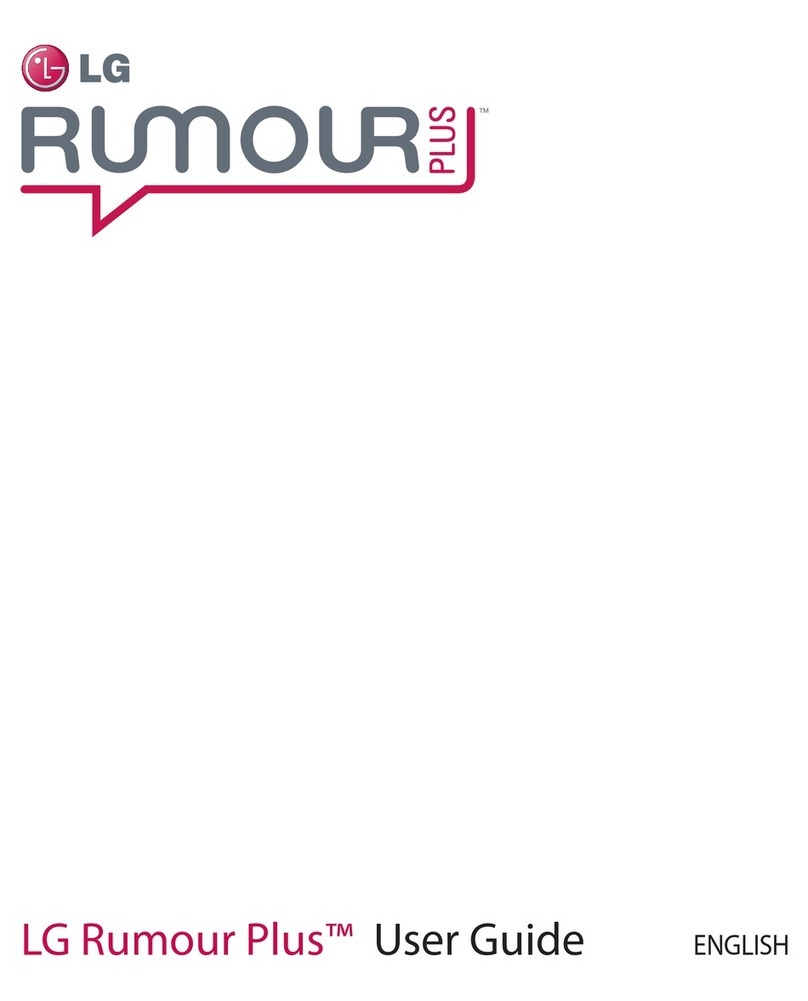 LG Rumour Plus User manual