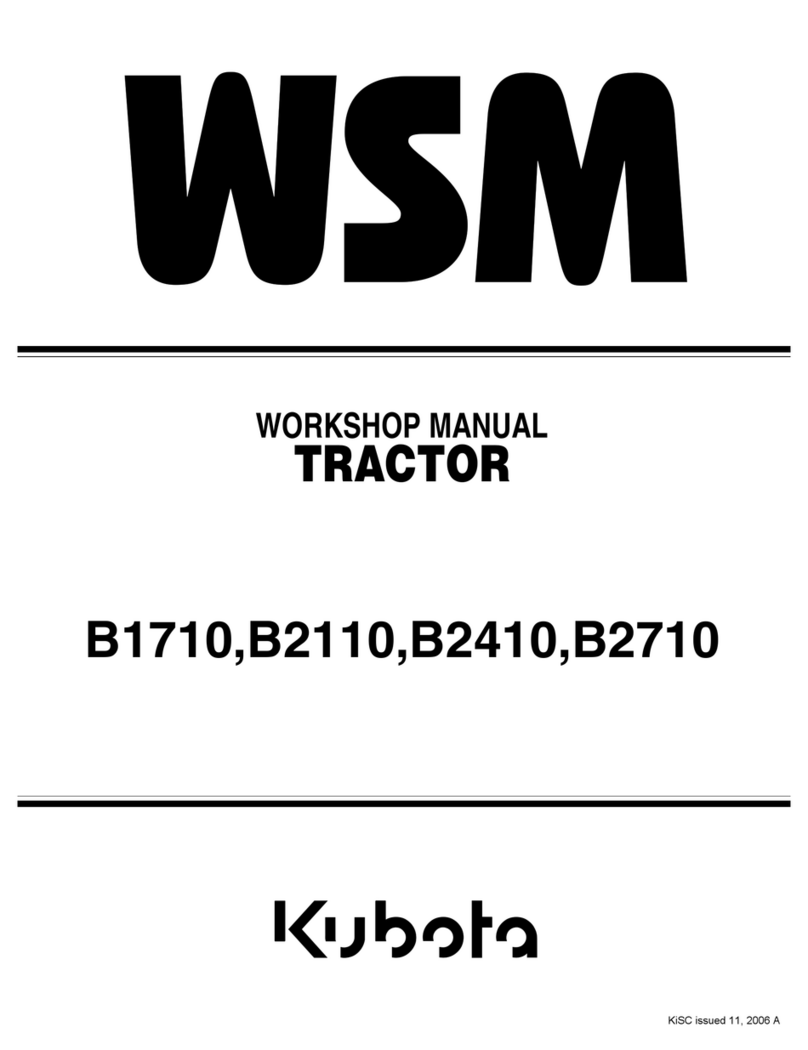 Kubota WSM B1710 Workshop manual