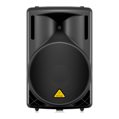 Behringer Eurolive B215D User manual