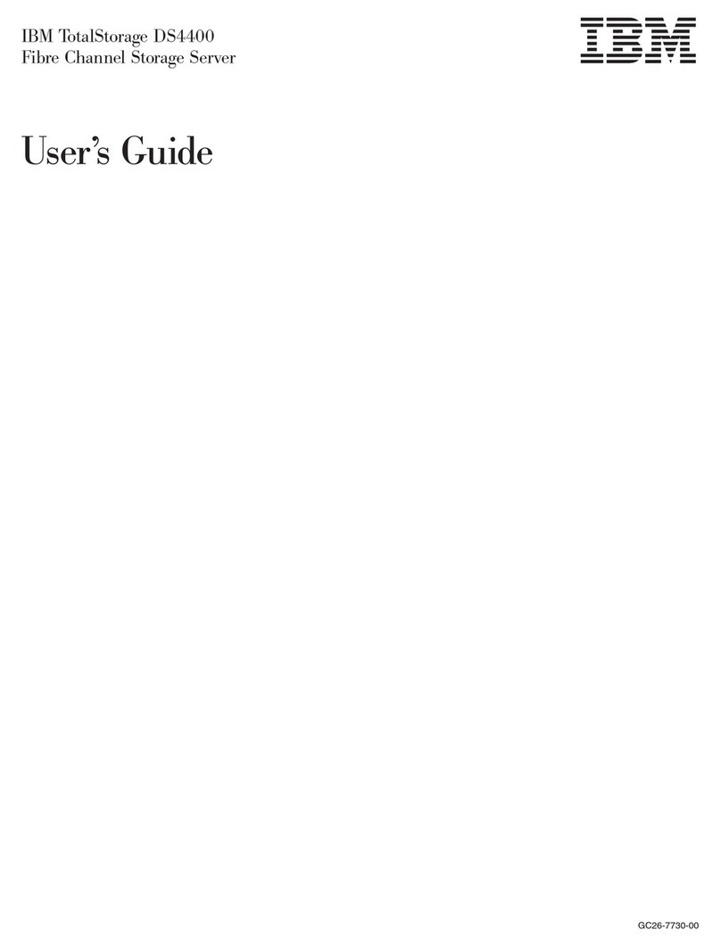 IBM TotalStorage DS4400 User manual IBM TotalStorage DS4400 User manual