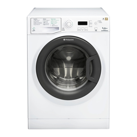 Hotpoint WMEF 722 User manual