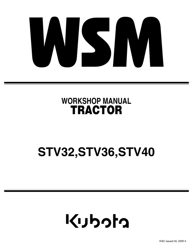 Kubota WSM STV32 Workshop manual