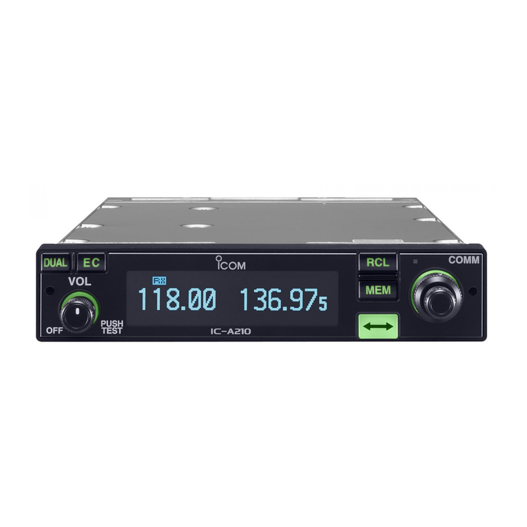 Icom IC-A210 User manual
