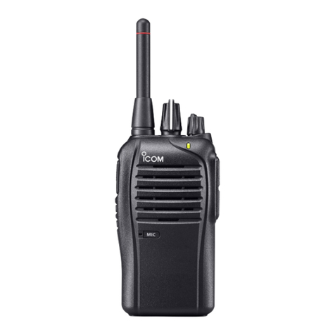 Icom IC-F27SR instruction manual