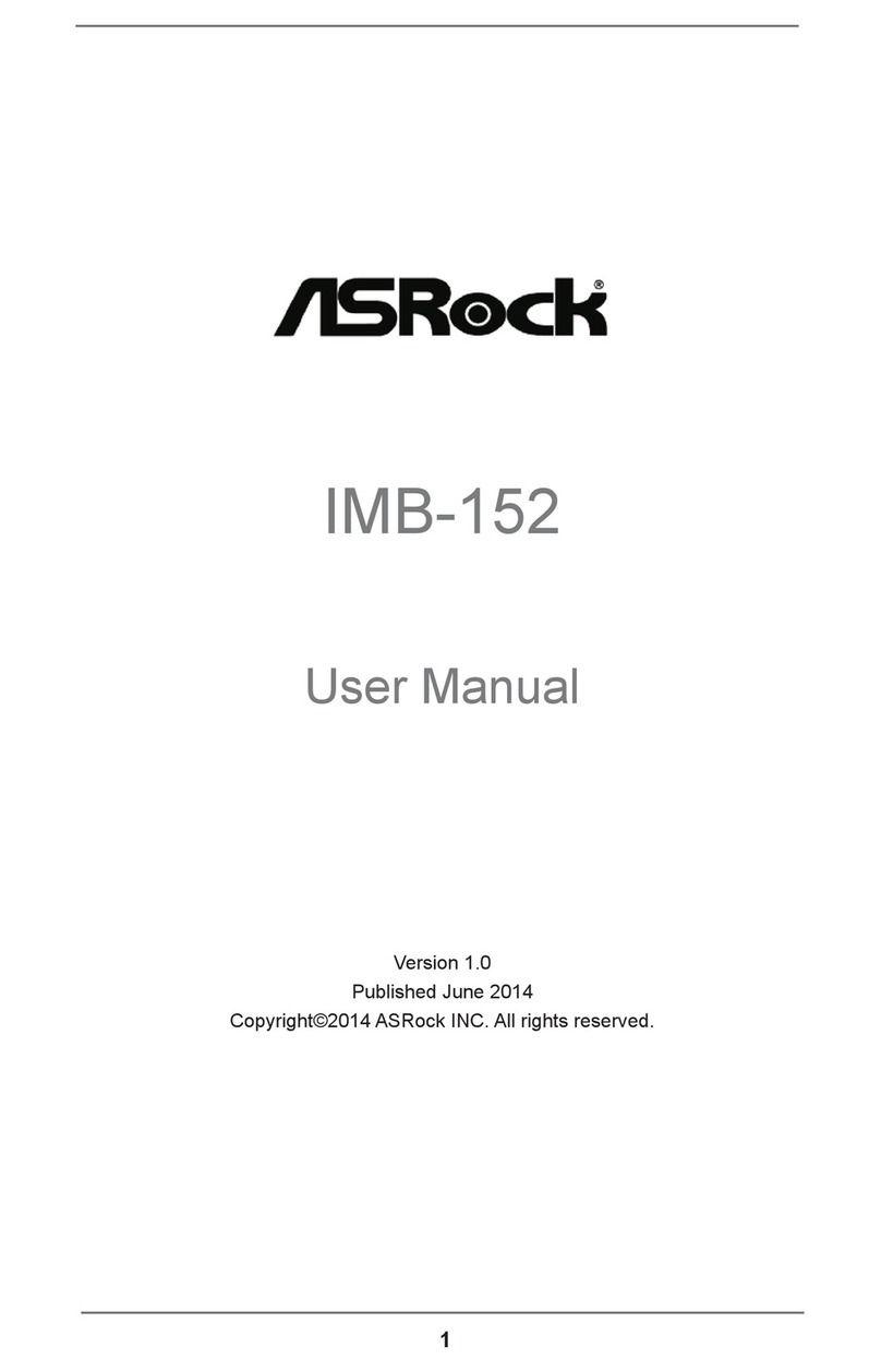 ASROCK IMB-152 User manual