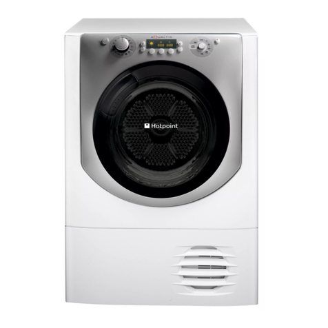 Hotpoint Aqualtis AQC9 BF7 Instruction booklet