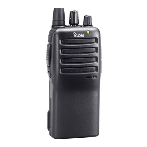 Icom IC-F14 User manual
