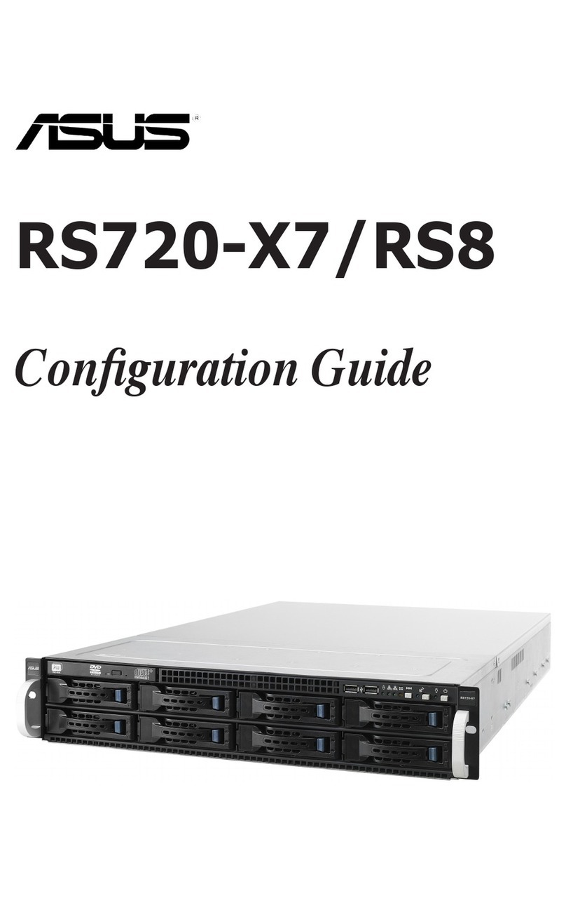 Asus RS720-X7 User manual Asus RS720-X7 User manual