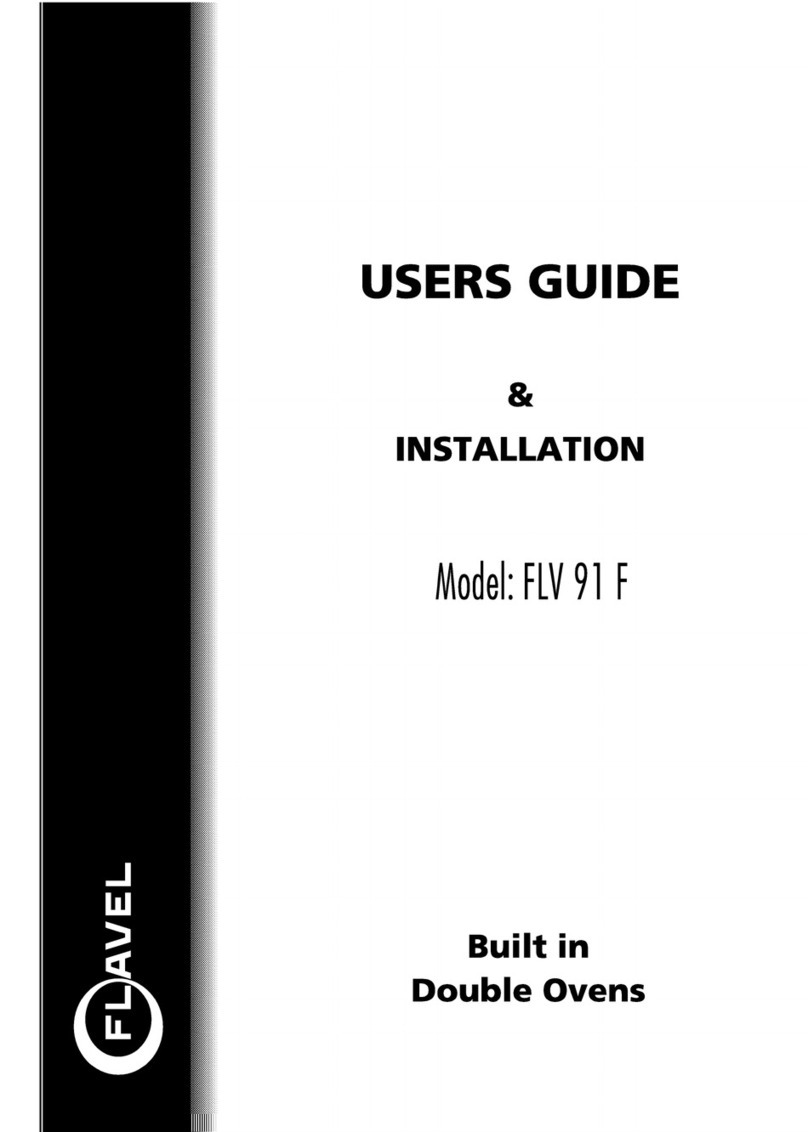 Flavel FLV 91 F Users guide & installation