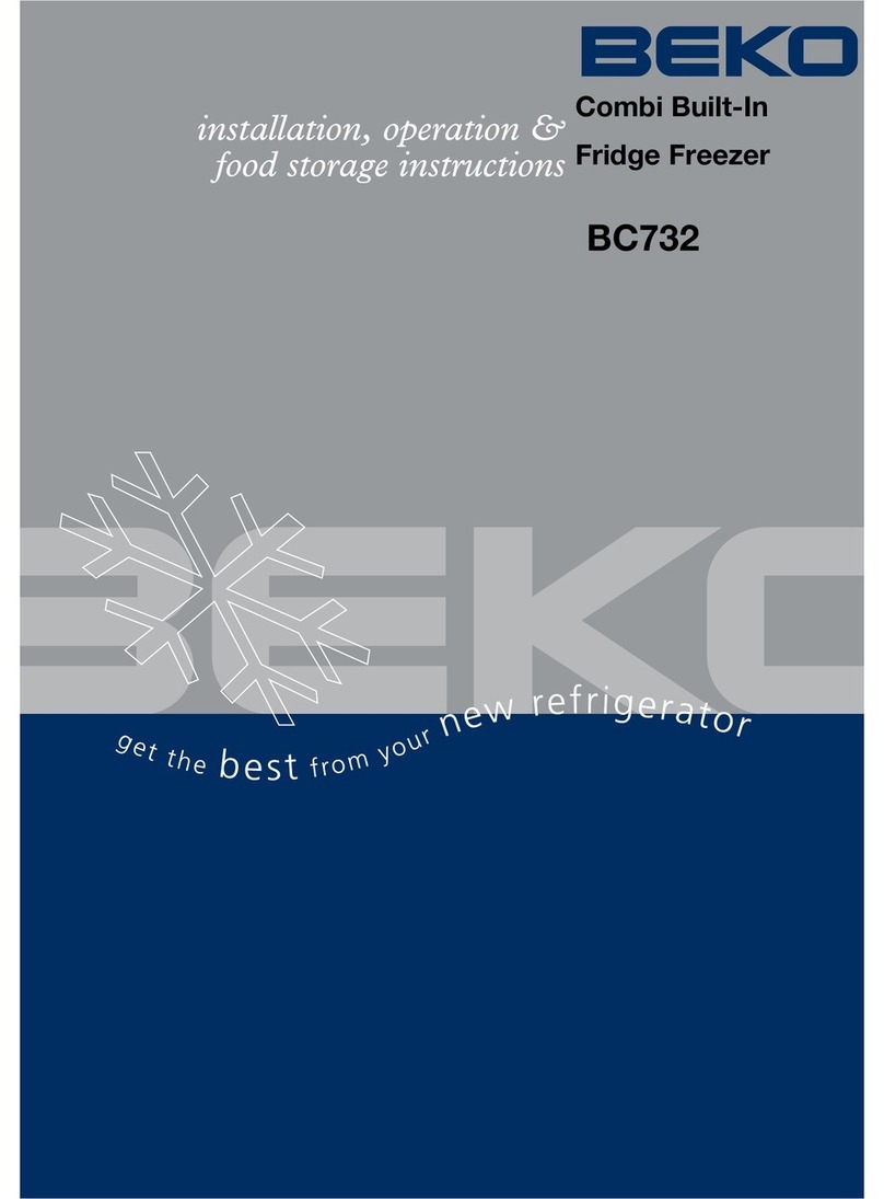 Beko BC732 Owner's manual Beko BC732 Owner's manual