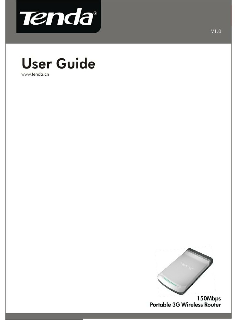 Tenda Portable 3G Wireless Router user guide