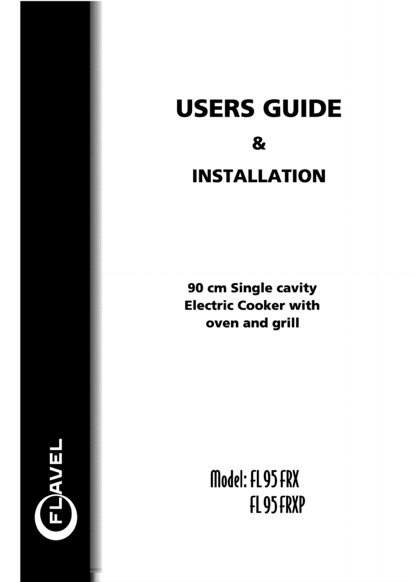 Flavel FL95FRX Instruction Manual Flavel FL95FRX Instruction Manual