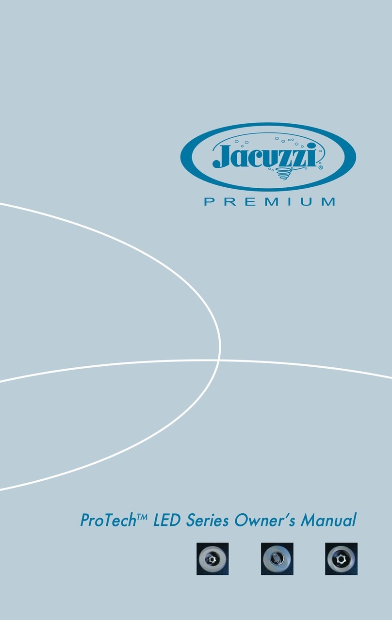 Jacuzzi ProTech LCD owner's manual