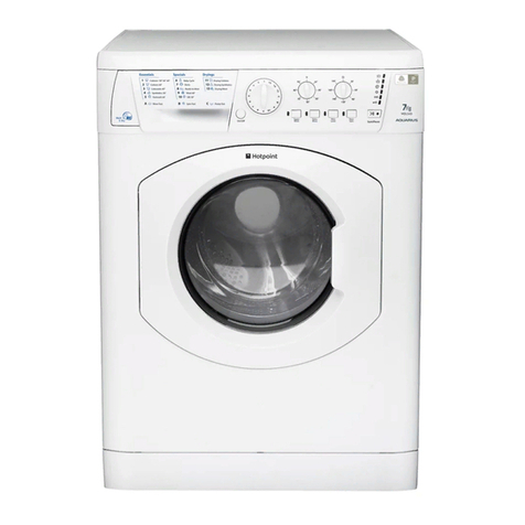 Hotpoint WDL 540 P User manual Hotpoint WDL 540 P User manual