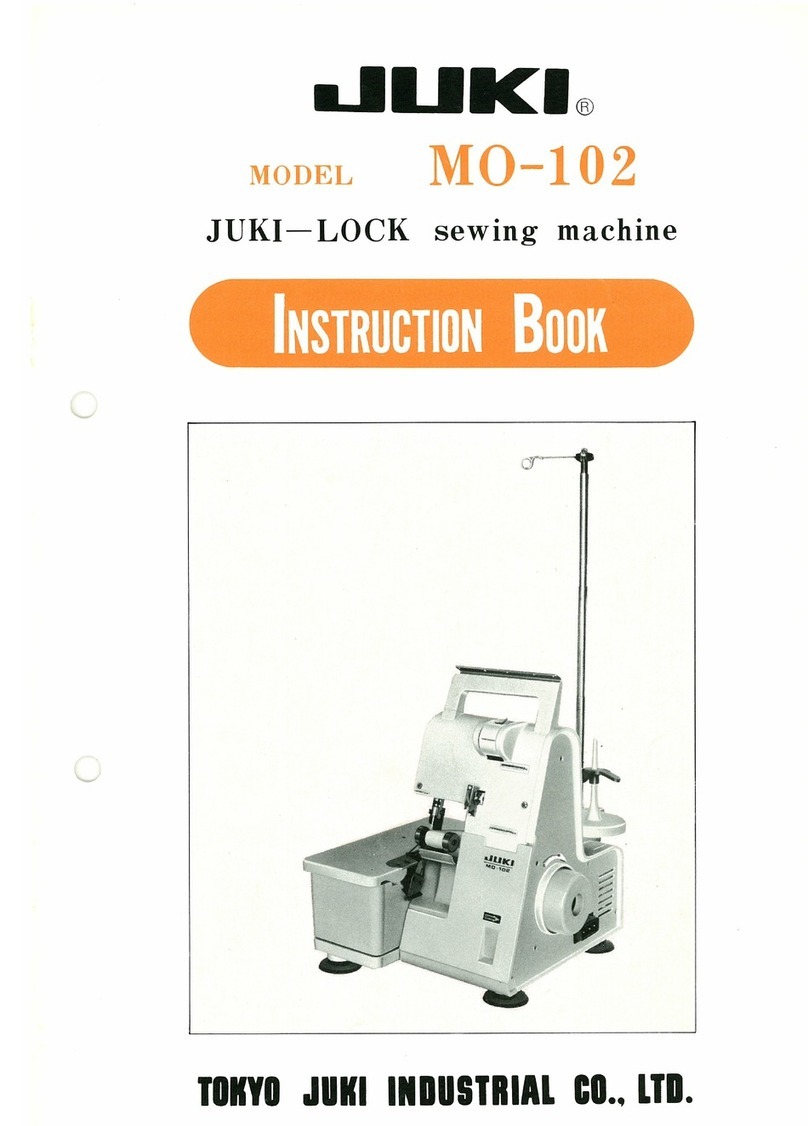 JUKI MO-102 User manual
