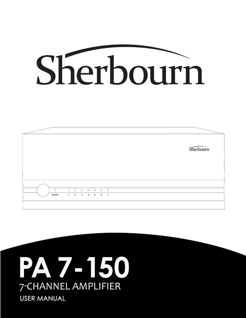 Sherbourn PA7-150 user manual