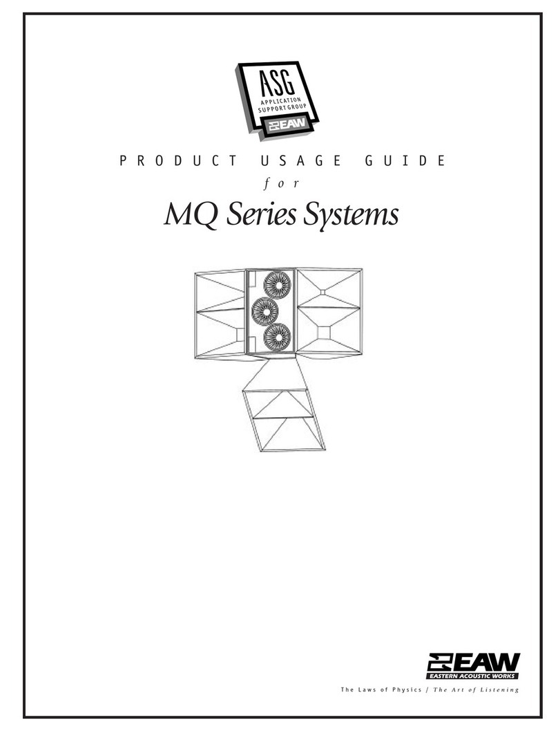 EAW MQ1364 Parts list manual