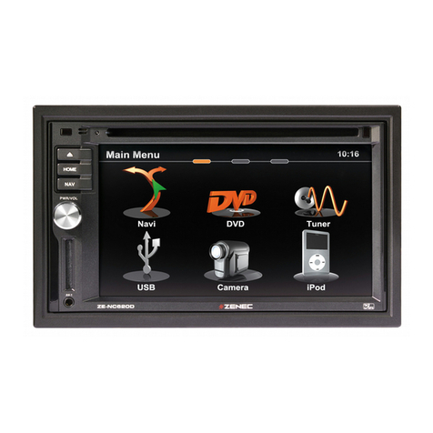 ZENEC ZE-NC620D user manual