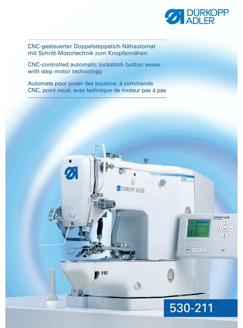 Duerkopp Adler 530-211 User manual